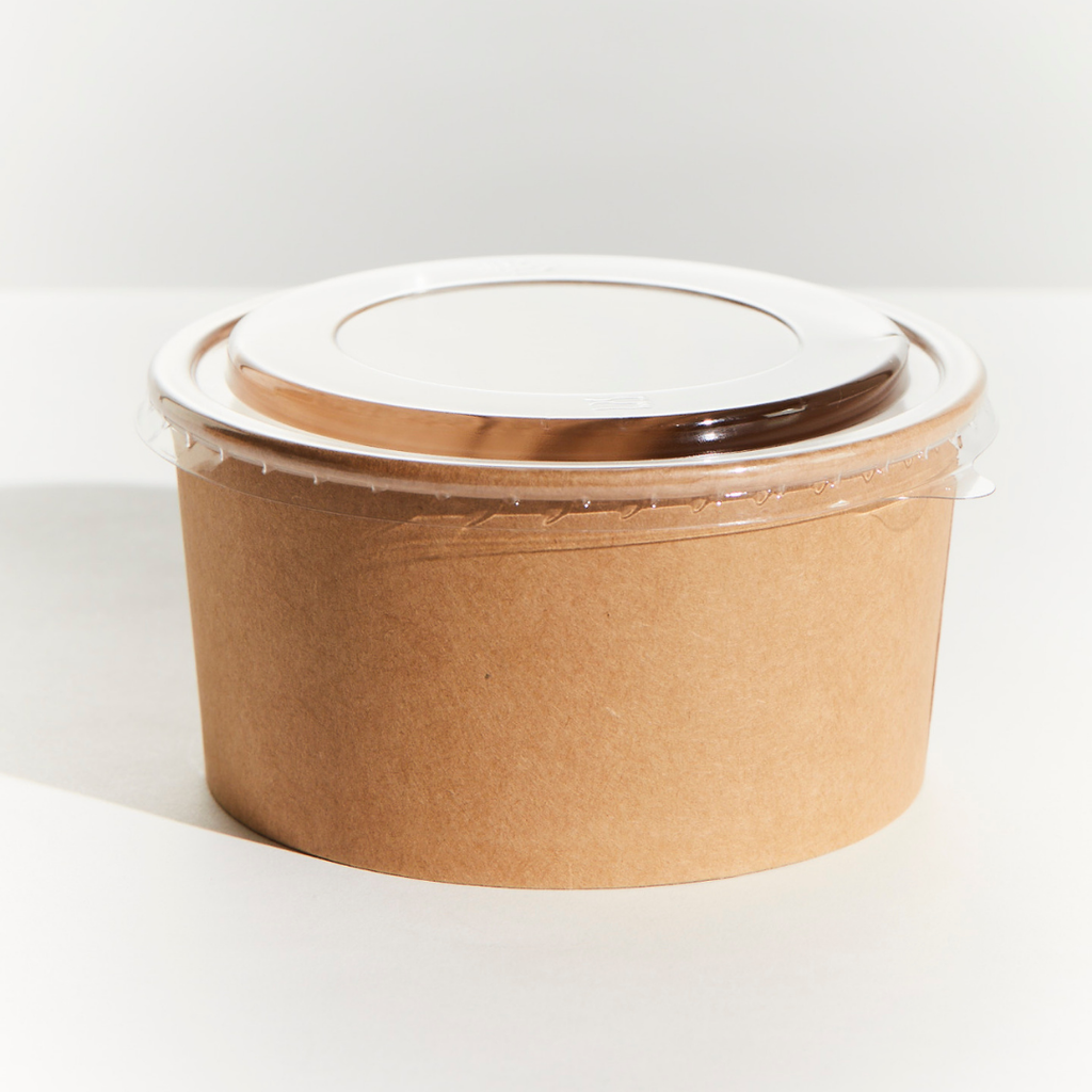 SUPA BOWL KRAFT SMALL PET LIDS FITS 500/750/1000ML