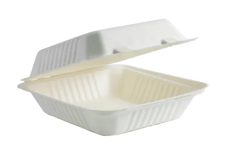 BIO CLAMSHELL DINNER BOX LARGE -1500ML 
