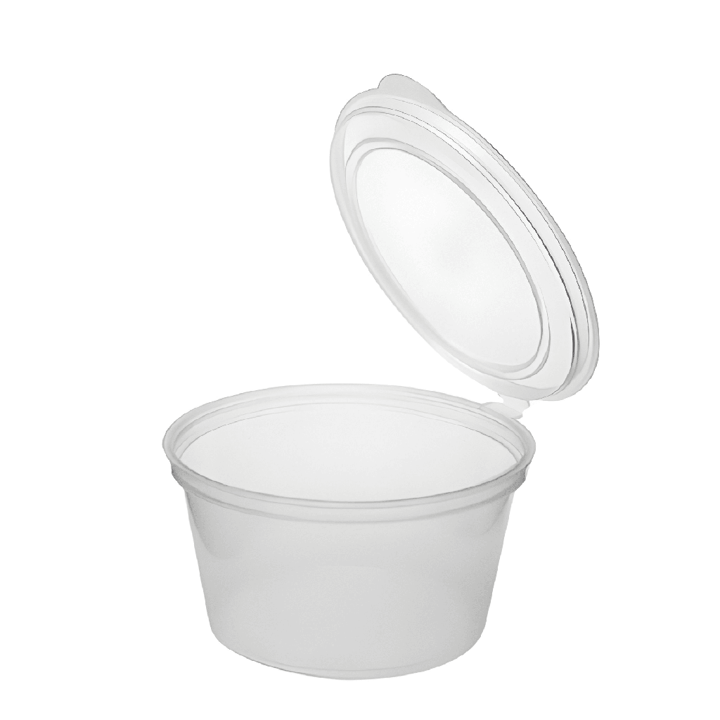 50ML HINGED SAUCE CONTAINER