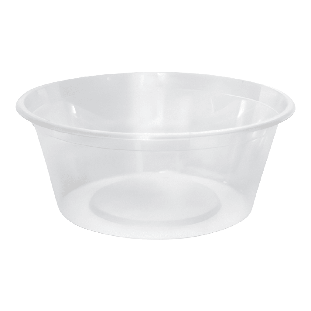 280ML RE-USABLE PLASTIC ROUND CONTAINER