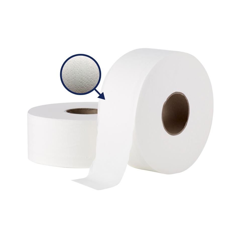 JUMBO TOILET ROLL 1PLY 500M