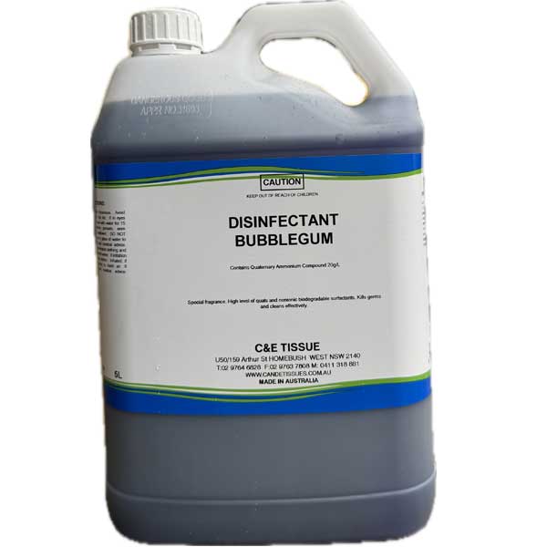 DISINFECTANT BUBBLE GUM 5L