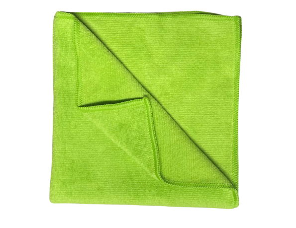 MICROFIBER CLEANING CLOTH GREEN 