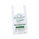 RE-USABLE PLASTIC CARRY BAG SMALL