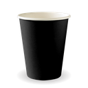 8oZ BLACK SINGLE WALL PAPER CUP 