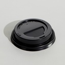 12oZ BLACK TRAVEL LID PP