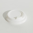 12oZ WHITE SIP LID PP