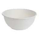 PLASTIC ROUND BOWL WHITE-1050ML