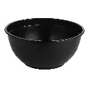 PLASTIC ROUND BOWL BLACK- 1050ML