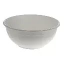 PLASTIC ROUND BOWL WHITE- 950ML