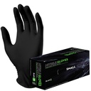 NITRILE POWDER FREE GLOVES LD BLACK- SMALL