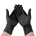 NITRILE POWDER FREE GLOVES HEAVY DUTY BLACK- EXTRA LARGE