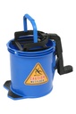 MOP BUCKET BLUE METAL WRINGER CCS