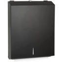 INTERLEAVED SLIM TOWEL DISPENSER BLACK
