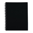 Spirax 511 Hard Cover Blk Pk5